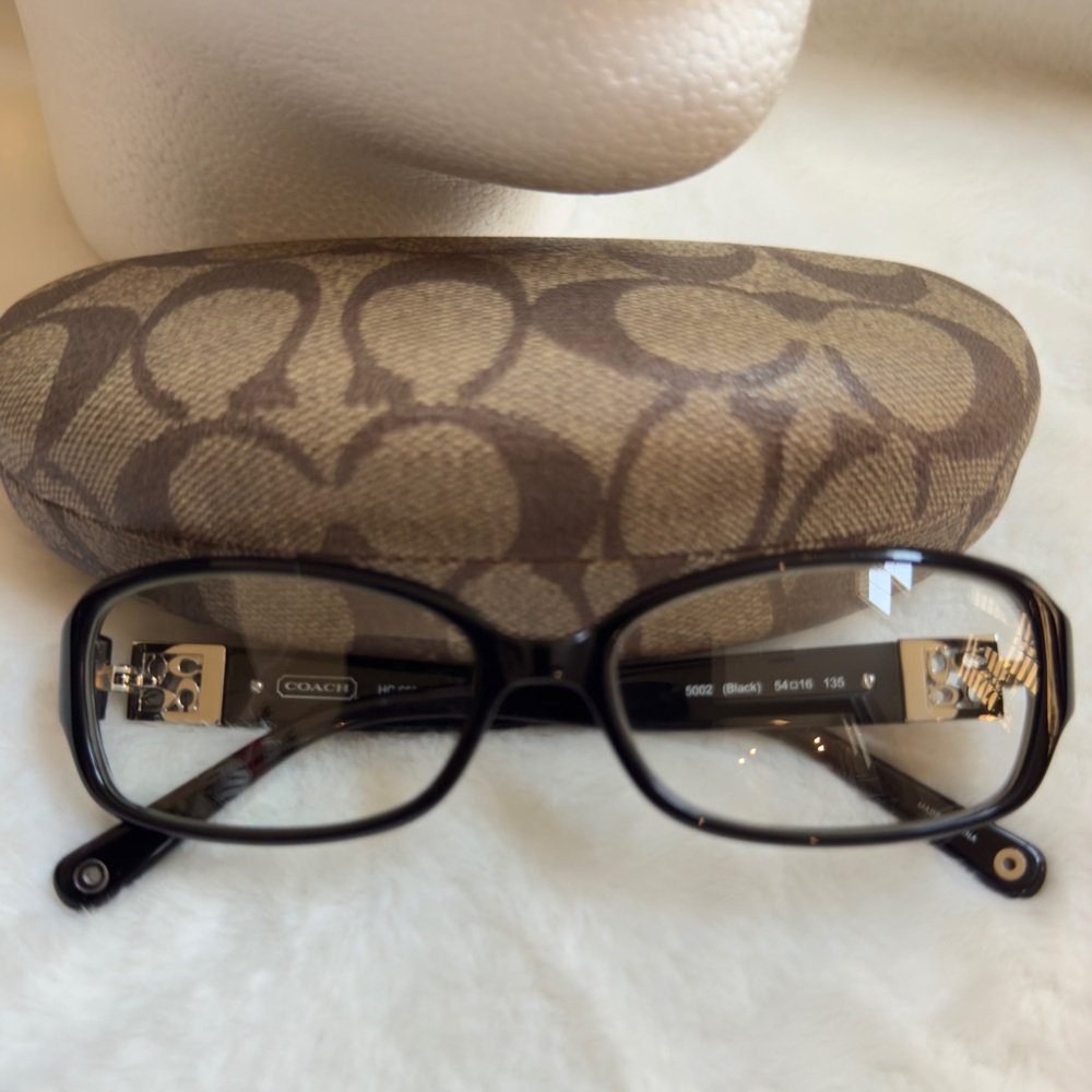 Coach Black Women's Optical Glasses